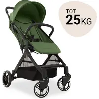 Hauck Travel N Care Plus, hemelbed, reiswagensysteem, uniseks, vaste wielen, opvouwbaar, groen