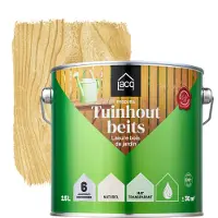 Lacq Tuinhout beits transparant naturel 2,5 liter