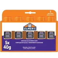 ELMER'S - Disappearing Purple Glue stick 40 gram (5 pack) (2143884)