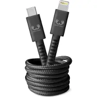 Fresh 'n rebel USB-C Lightning (2m) - Zwart