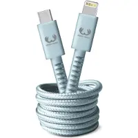Fresh 'n rebel USB-C Lightning (2m) - Licht Blauw