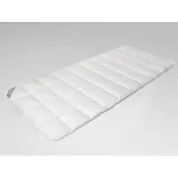 Yumeko Topdekmatras Ganzendons 160x200 Wit - Eco, Bio & Fairtrade