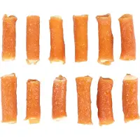 Flamingo Hapki - Snack Honden - Hapki Rijstsigaar Met Konijn 85gr - 1st - 132201 - 1st
