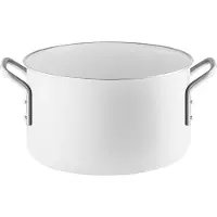 Eva Solo Kookpan White - ø 20 cm / 3.8 liter - geschikt voor alle warmtebronnen