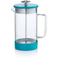 Barista & Co - Core Cafetière voor 1 liter - Roestvast Staal - Blauw