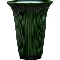 Bergs Potter Daisy Vaas 25 Cm - Vazen Terracotta Emerald Green - ITA-DSYCG20V