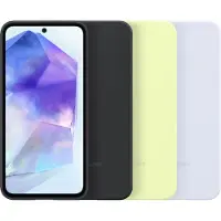 Samsung Galaxy A55 Siliconen Back Cover Zwart