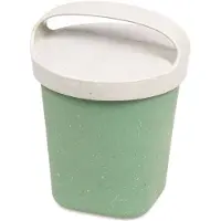 Koziol Snackbox met Deksel, 0.5 L, Organic, Blad Groen - | Buddy