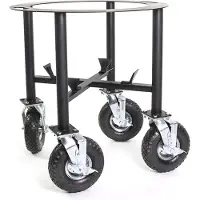 Yakiniku Kamado Onderstel - LARGE - All Round - 19 inch - RVS - Kamado Onderstel met Wielen
