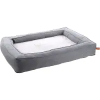 Flamingo Carlota - Mand Honden - Mand Carlota Rechthoekig+rits Grijs 125x90x17cm - 1st - 132057 - 1st