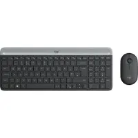Logitech Combo Toetsenbord en Muis - - 920-009198 - Draadloos - Grafiet - QWERTY