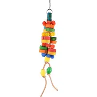 Flamingo Vogelspeelgoed Kooihanger Rainbow Oek