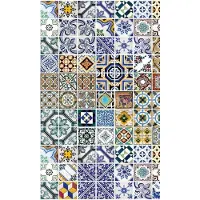 Dimex Fotobehang - Portugal Tiles 150x250cm - Vliesbehang