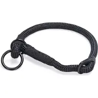 Beeztees Hondenhalsband Parinca Zwart 45 X 1 Cm