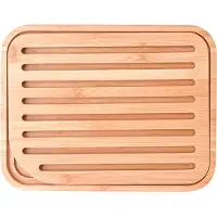 Pebbly broodplank bamboe 36x26 cm