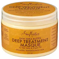 Shea Moisture Raw Sheaboter Diep Behandelingsmasker 326ml