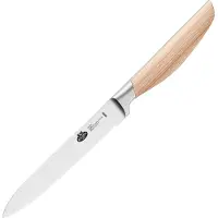 Ballarini Tevere Universeel Mes - Gekarteld - 130 mm - Hout