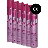 Schwarzkopf 6x Junior Haarspray Reflex Shine 300 ml
