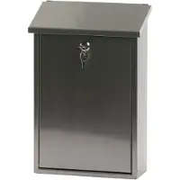 V-Part - Wandbrievenbus Toledon - Stainless steel - mat RVS - Brievenbus