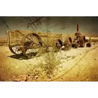 Dimex Fotobehang - Old Wagon 375x250cm - Vliesbehang