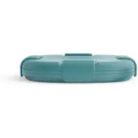 Stojo - Lunchbox 700 ml Eucalyptus (Samengevouwen Verpakking) - Siliconen - Groen