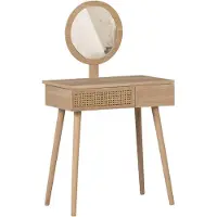 Woood Soof Hal/Kaptafel - MDF/Grenen - Naturel - 125x70x40