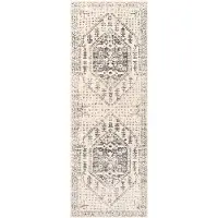 Livabliss - CALIX - Vintage oosters tapijt - Beige/grijs