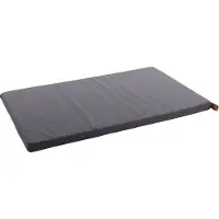Flamingo hondenkussen Carlota rechthoekig donkergrijs - memory foam - 116 x 69 x 5 cm