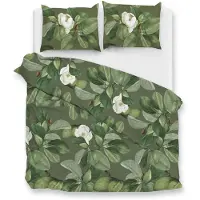 Zohome Zo Home Dekbedovertrek Katoen Satijn Kelly - green 240x200/220cm