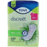 Tena Discreet Mini Plus, 20 stuks . Voordeelbundel met 10 verpakkingen
