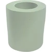 Home Society - Kaarsenhouder - XL Kandelaar - Ravi - S - Celadon - Metaal - 6x6x6