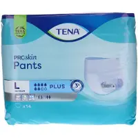 Tena Proskin Pants Plus - Large, 14 stuks . Voordeelbundel met 8 verpakkingen