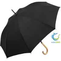 FARE Paraplu - Ø 100 cm - Automatisch openend - Winddicht - Reflecterend materiaal - Polyester - Zwart