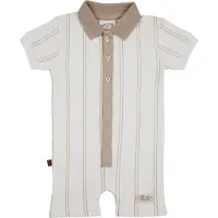 Frogs and Dogs - Onesie Piqué Stripes - - Maat 62 -
