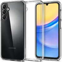 Spigen Ultra Hybrid Backcover voor de Samsung Galaxy A15 (5G/4G) - Crystal Clear