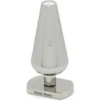 Erotic Metal RVS Metalen Buttplug stomp 38 mm