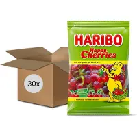 Haribo Happy Cherries - Halal - 30x100gram Voordeeldoos