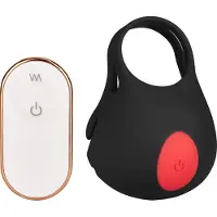 EIS , Masturbator, Erotische Testikel Massager, 8,9 cm, waterdicht (IPX7), oplaadbaar, met radioafstandsbediening