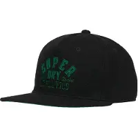 Superdry Vintage B-boy pet met Grafische Print Zwart Grootte: 1SIZE