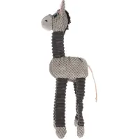 Flamingo - Hondenspeelgoed RASHA Ezel - Grijs - 48 x 18 x 11 cm