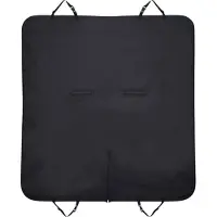Niceey Hondendeken Auto Achterbank en Kofferbakbakbeschermer - 135 x 145 CM - Beschermhoes - Autodekens - Hondenkleed auto achterbank - Zwart