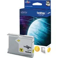 Brother LC-970Y Inktcartridge Geel