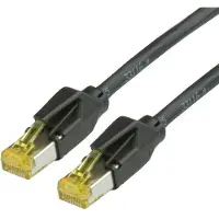 Secomp UC900 premium S/FTP CAT6a 10 Gigabit netwerkkabel / zwart - 1 meter