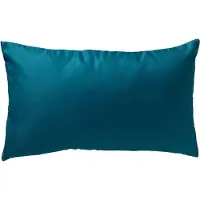 Textino SUN - Buitenkussen 30x50 cm - waterafstotend en uv-bestendig - Deep Lake - blauw