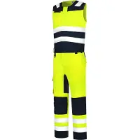 Tricorp 753007 Bodybroek High Vis Bicolor Fluor Geel/Blauw maat 64 uniseks