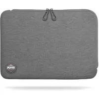 Port Designs Torino II - Laptophoes - 13-14 inch - Laptop Sleeve / Case - Katoen - Anti kras - Grijs