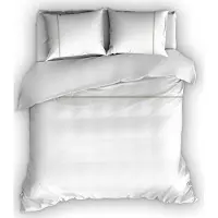 Romanette Dekbedovertrek Romanette Duchesse Wit Sand Flanel