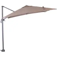 Garden Impressions Hawaii zweefparasol S 250 x 250 cm taupe
