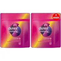 Durex 2x Condooms Pleasure Me 40 Stuks