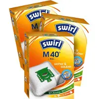 Ginza.se 3-pack M40 stofzuigerzakken - 12 stuks + 3 filters - Geschikt voor Miele GN - Classic C1 - Complete C2 - Complete C3 - S2 - S5 - S8